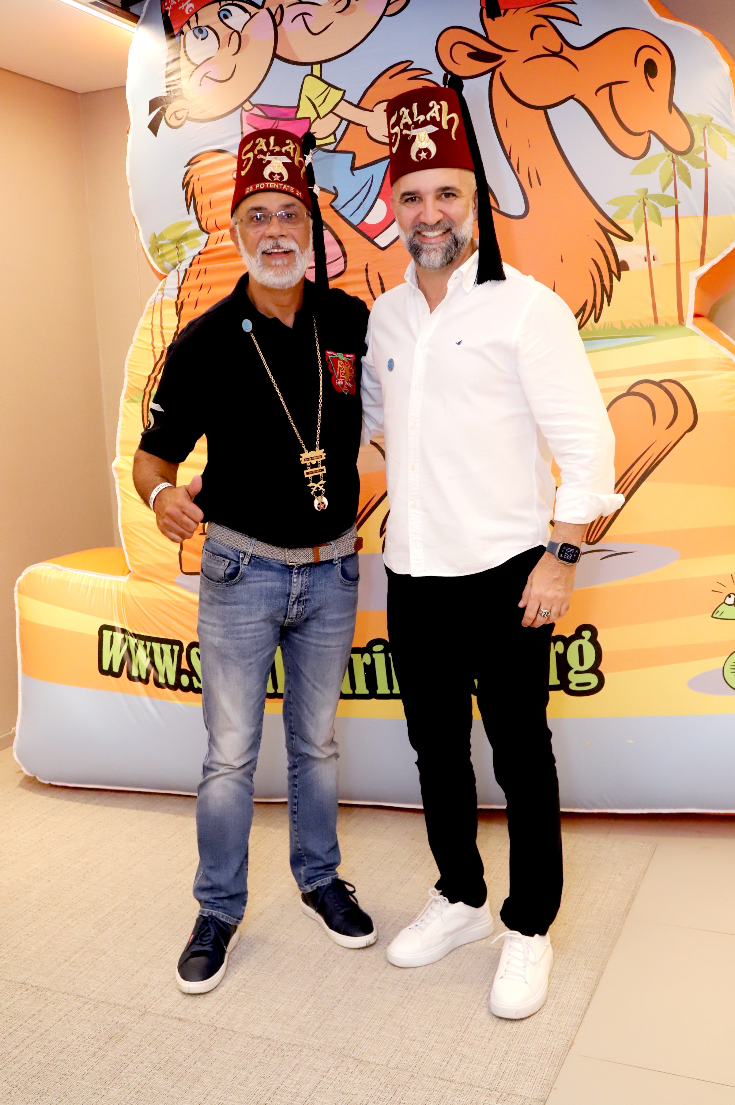 Nobres do Salah Shriners são eleitos para a condução do GOSC