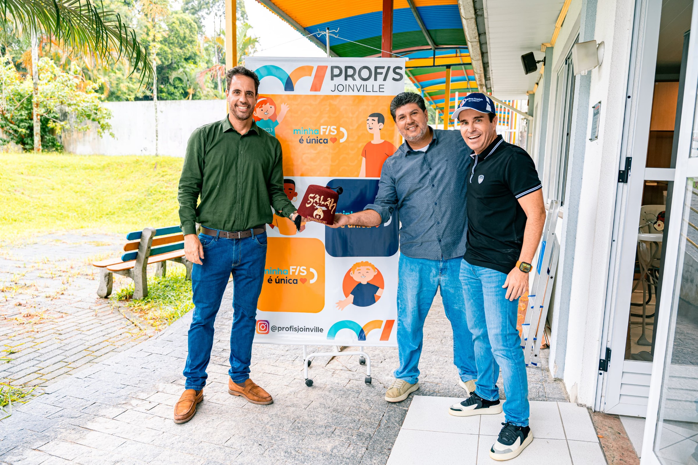 Obras de revitalização do PROFIS começam em Joinville com articulação do Salah Shriners